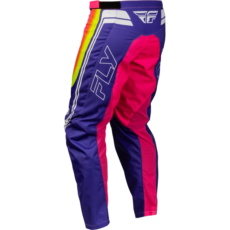 FLY Racing F-16 Raze motorcrossbroek paars-rood-geel