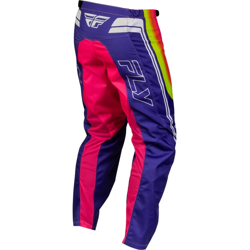 FLY Racing F-16 Raze motorcrossbroek paars-rood-geel