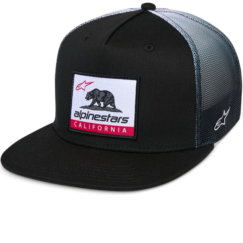 Alpinestars Cali Gradient Trucker Cap zwart-wit