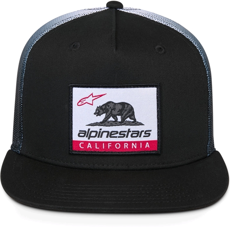 Alpinestars Cali Gradient Trucker Cap zwart-wit