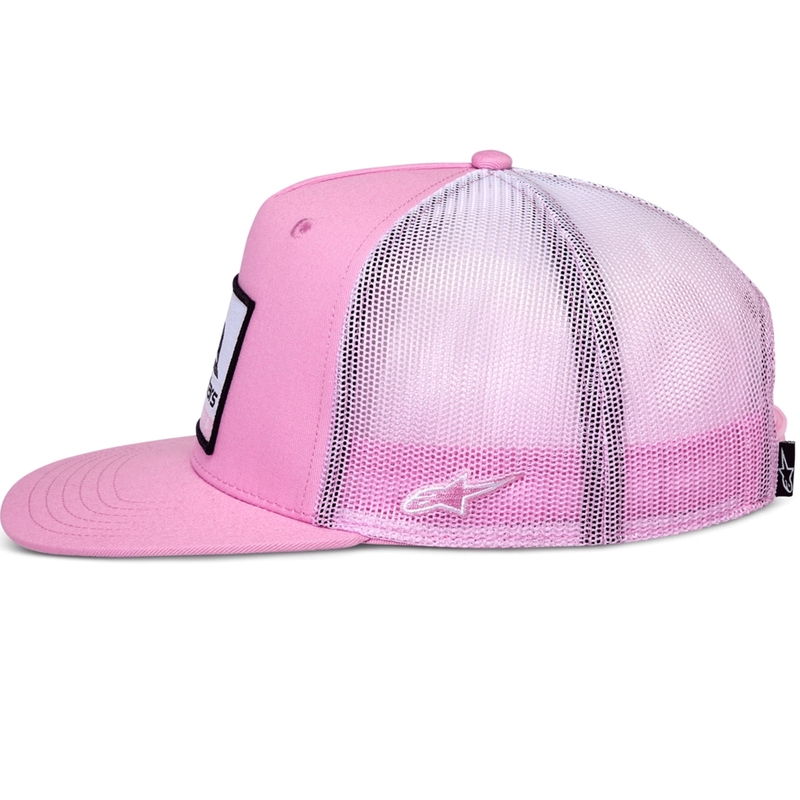 Alpinestars Cali Gradient Trucker Cap roze-wit