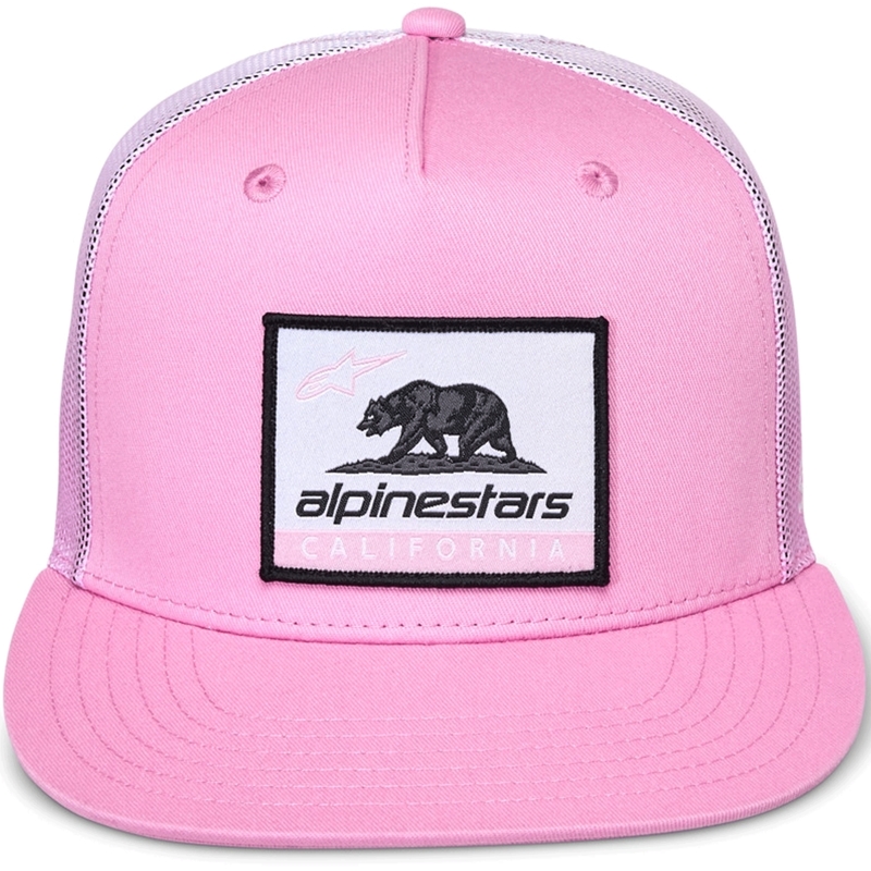 Alpinestars Cali Gradient Trucker Cap roze-wit