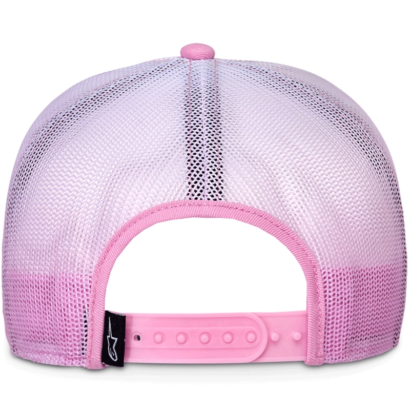 Alpinestars Cali Gradient Trucker Cap roze-wit