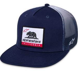 Alpinestars Cali Gradient Trucker Cap blauw-wit