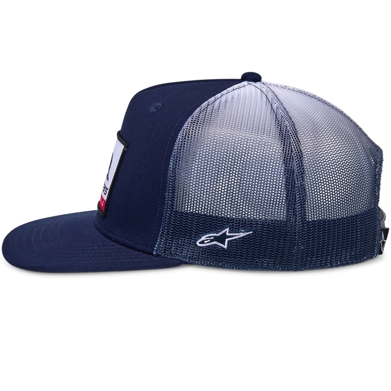 Alpinestars Cali Gradient Trucker Cap blauw-wit