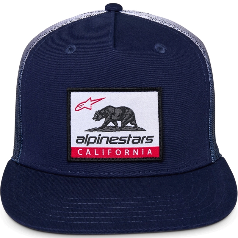 Alpinestars Cali Gradient Trucker Cap blauw-wit
