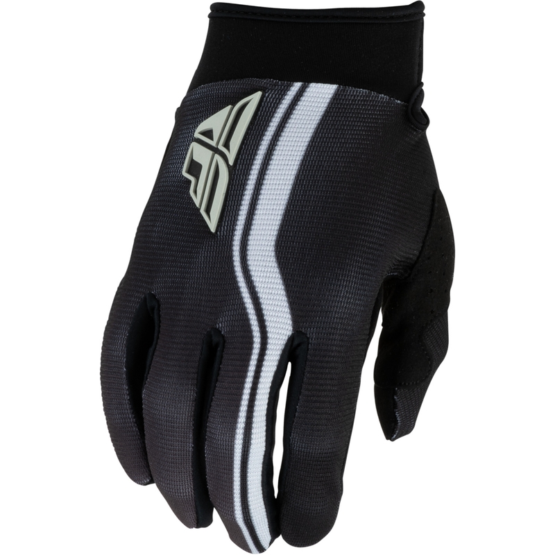 Motocrosshandschoenen voor motorfietsen FLY racing F-16 Raze zwart-grijs