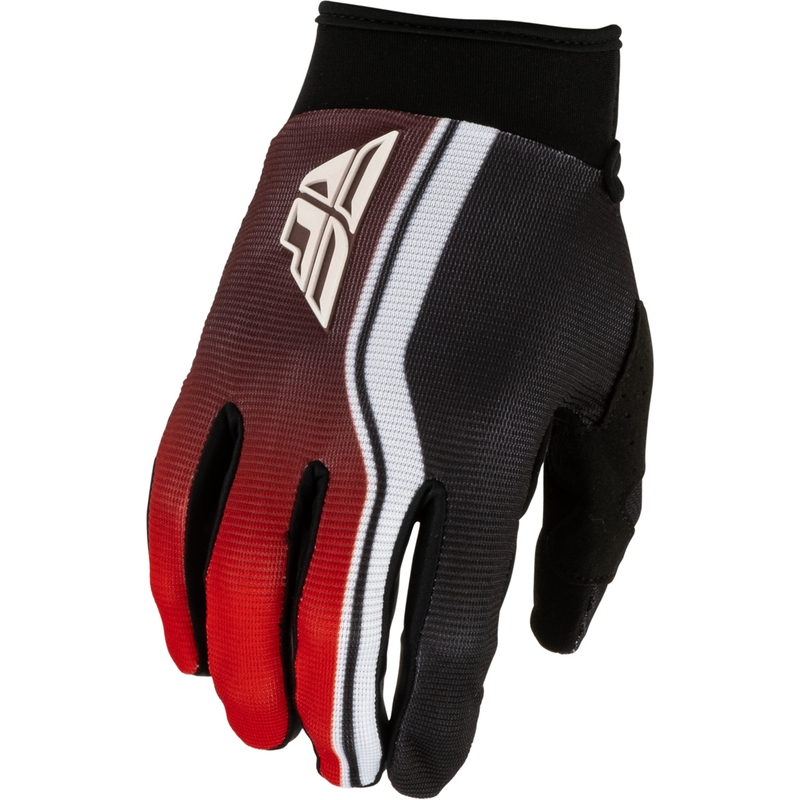 Motocrosshandschoenen voor motorfietsen FLY Racing F-16 Raze zwart-rood-wit
