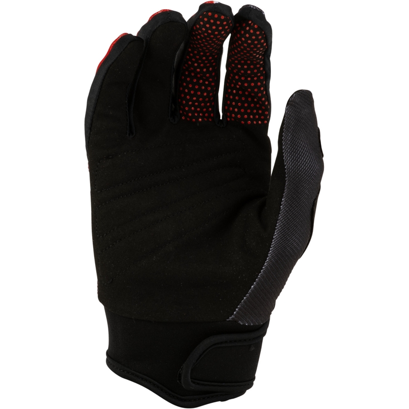 Motocrosshandschoenen voor motorfietsen FLY Racing F-16 Raze zwart-rood-wit