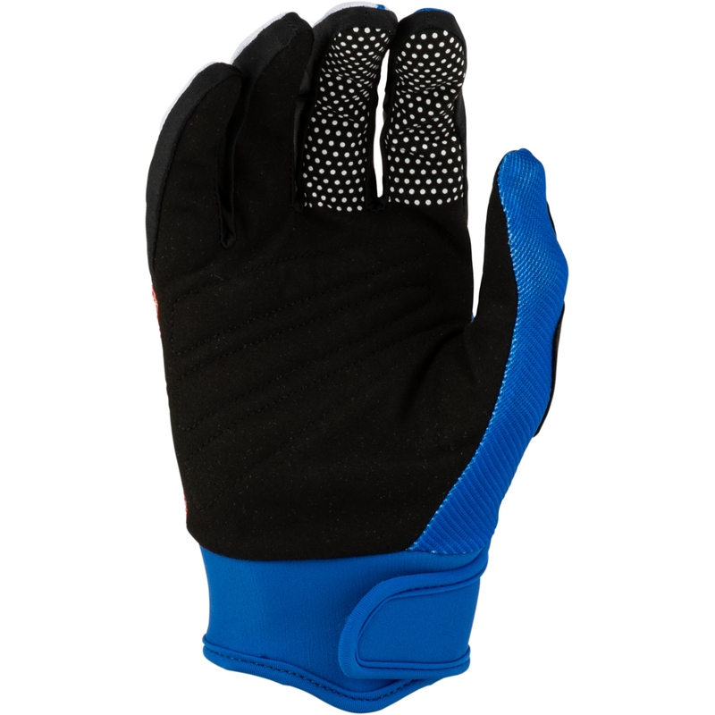 Motocrosshandschoenen voor motorfietsen FLY Racing F-16 Raze rood-wit-blauw