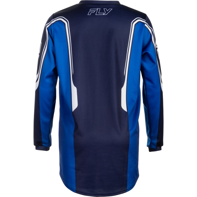 FLY Racing F-16 Raze kindermotocrossshirt blauw-blauw-wit