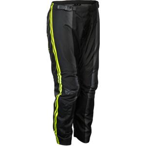 Motorcrossbroek voor kinderen FLY Racing F-16 Raze zwart-fluo geel