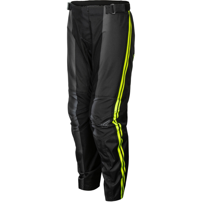 Motorcrossbroek voor kinderen FLY Racing F-16 Raze zwart-fluo geel