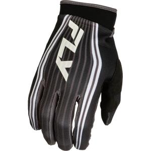 Motorcrosshandschoenen voor kinderen FLY Racing F-16 Lift wit-zwart