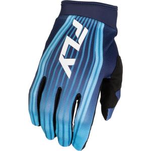 Motorcrosshandschoenen voor kinderen FLY Racing F-16 Lift blauw-blauw-wit