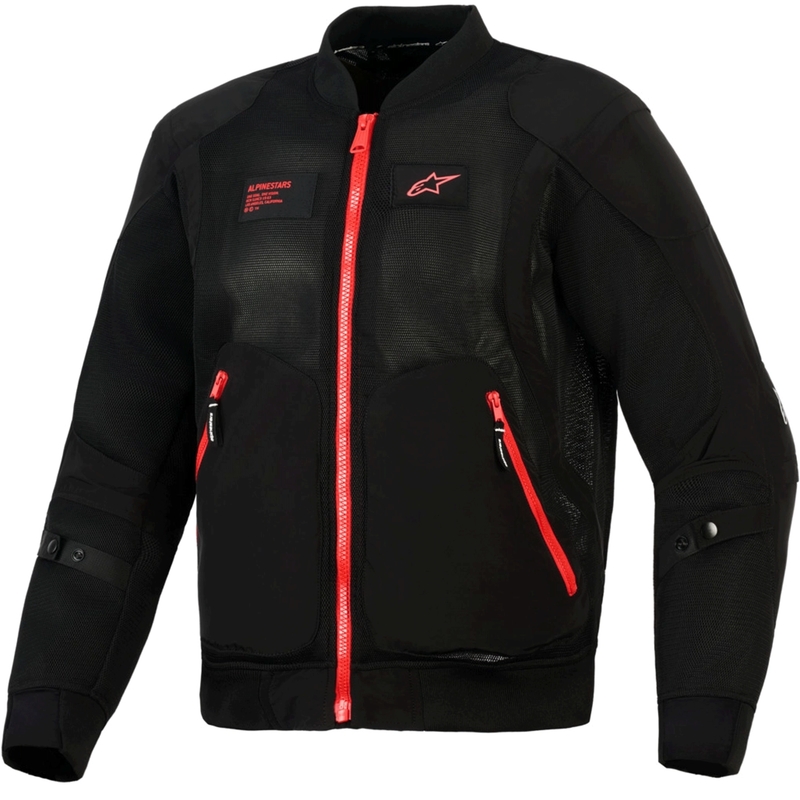 Alpinestars Flight Air motorjas zwart-rood