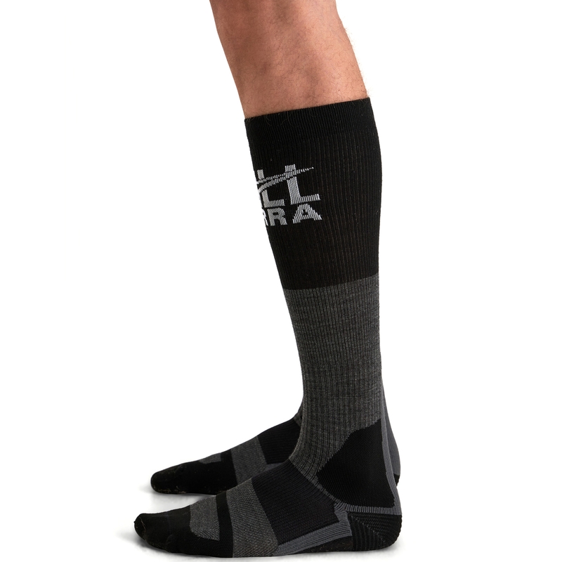Alpinestars AT 8 Merino sokken grijs-zwart