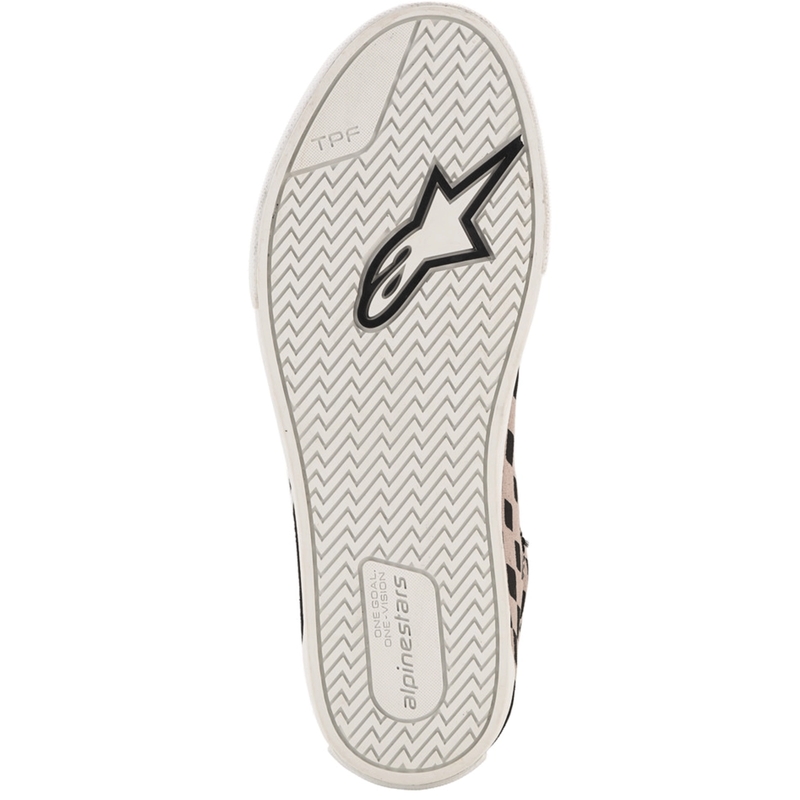 Alpinestars Ride-63 canvas motorlaarzen zwart-lichtgrijs