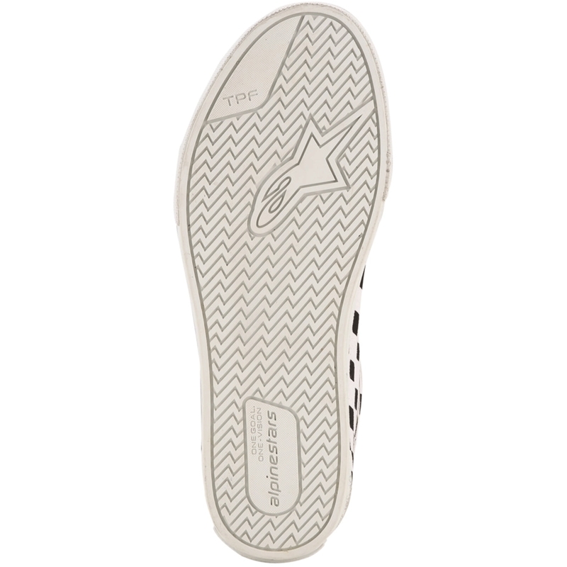 Alpinestars Ride-63 canvas motorlaarzen in zwart-beige-wit