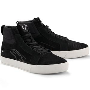 Alpinestars Ride-63 leren motorlaarzen zwart-wit