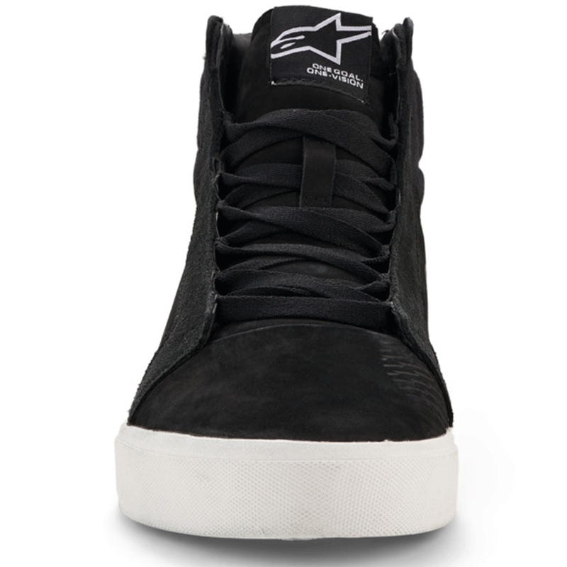 Alpinestars Ride-63 leren motorlaarzen zwart-wit