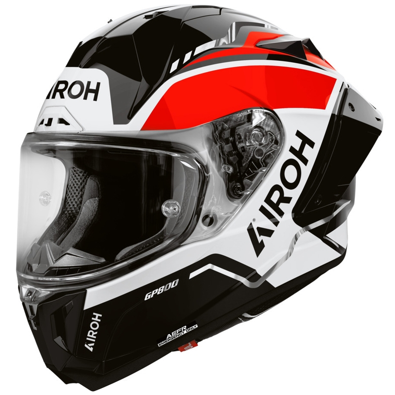 Airoh GP 800 Lane integraalhelm voor motorfietsen, rood