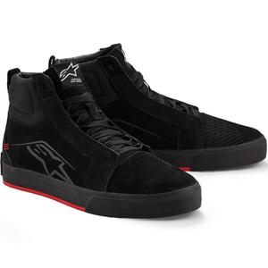 Alpinestars Ride-63 leren motorlaarzen zwart-rood