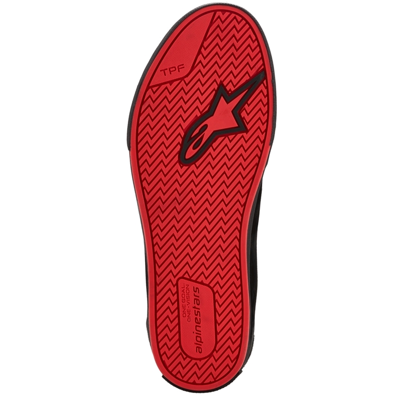 Alpinestars Ride-63 leren motorlaarzen zwart-rood