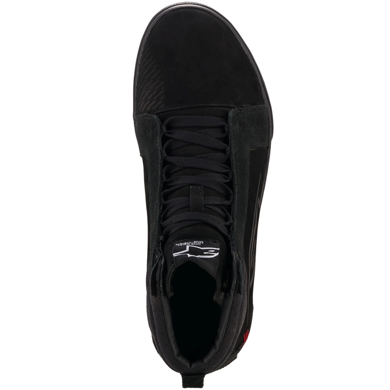Alpinestars Ride-63 leren motorlaarzen zwart-rood