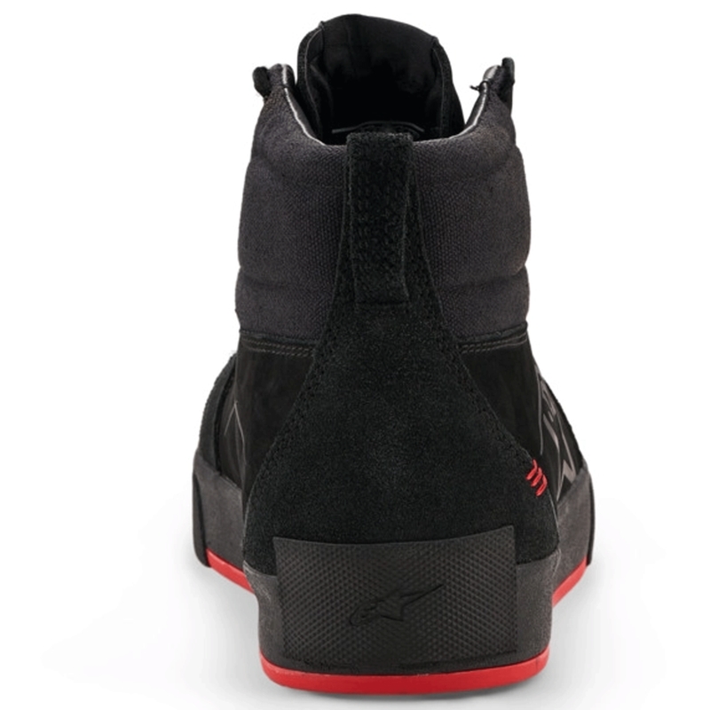 Alpinestars Ride-63 leren motorlaarzen zwart-rood