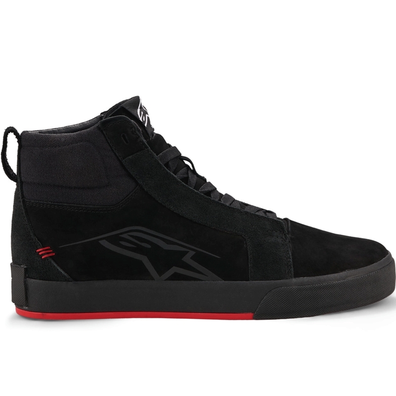 Alpinestars Ride-63 leren motorlaarzen zwart-rood