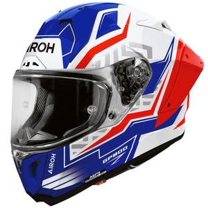 Airoh GP 800 Victory integraalhelm voor motorfietsen, blauw-rood