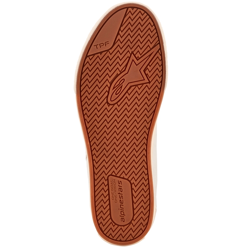 Alpinestars Ride-63 leren motorlaarzen wit-grijs-bruin