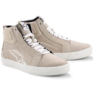 Alpinestars Ride-63 leren motorlaarzen wit