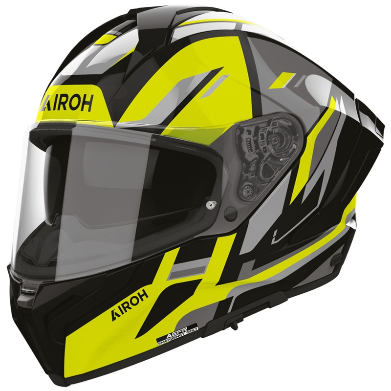 Airoh Matryx Sentry integraal motorhelm geel