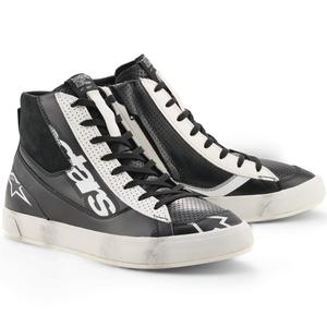 Alpinestars Stated Flair motorlaarzen zwart-wit