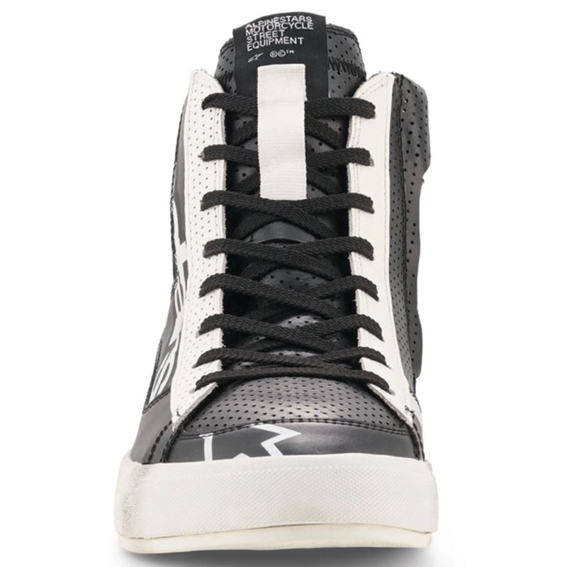 Alpinestars Stated Flair motorlaarzen zwart-wit