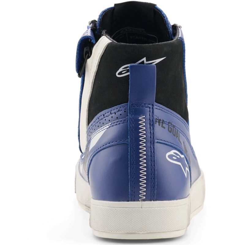 Alpinestars Stated Flair motorlaarzen blauw-wit-zwart