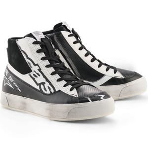 Alpinestars Stella Stated Flair dames motorlaarzen zwart-wit