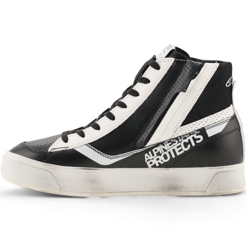 Alpinestars Stella Stated Flair dames motorlaarzen zwart-wit