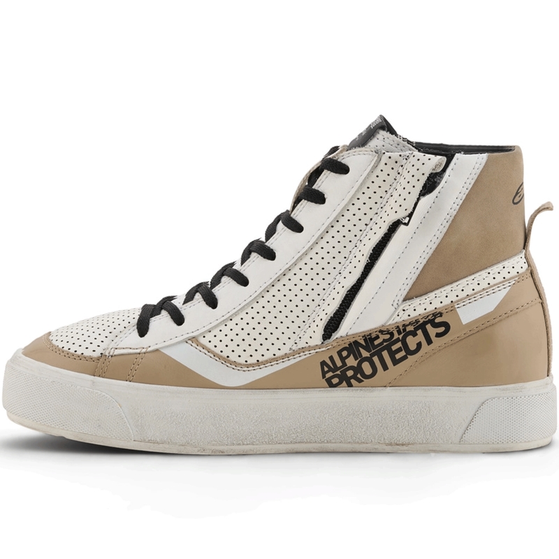 Alpinestars Stella Stated Flair dames motorlaarzen grijs-wit