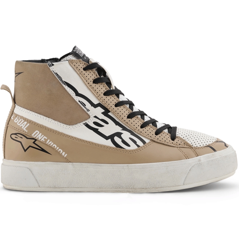 Alpinestars Stella Stated Flair dames motorlaarzen grijs-wit