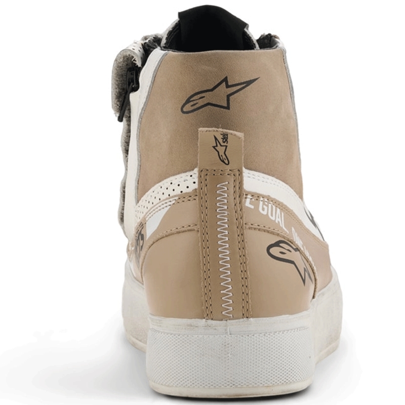 Alpinestars Stella Stated Flair dames motorlaarzen grijs-wit