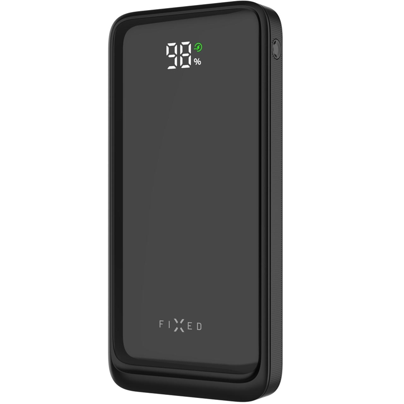 Powerbank Fixed Zen2 10 10.000 mAh PD 20 W met LCD-display zwart