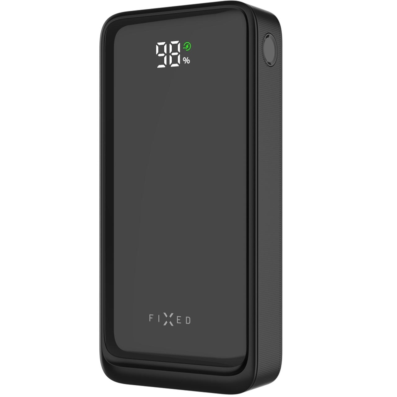 Powerbank FIXED Zen2 20 20.000 mAh PD 20 W met LCD-display zwart