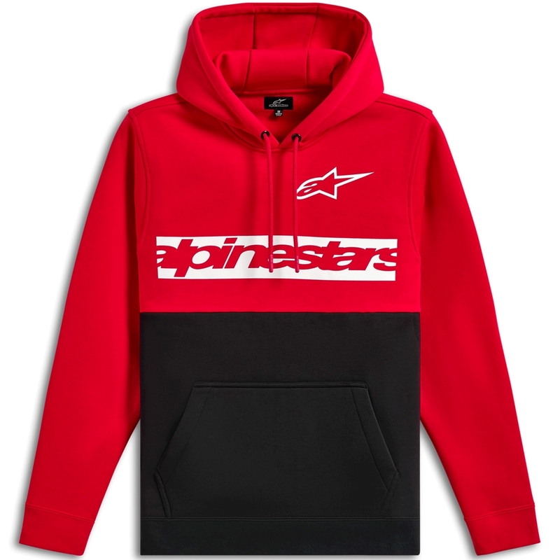 Alpinestars Parallel Hoodie rood-zwart