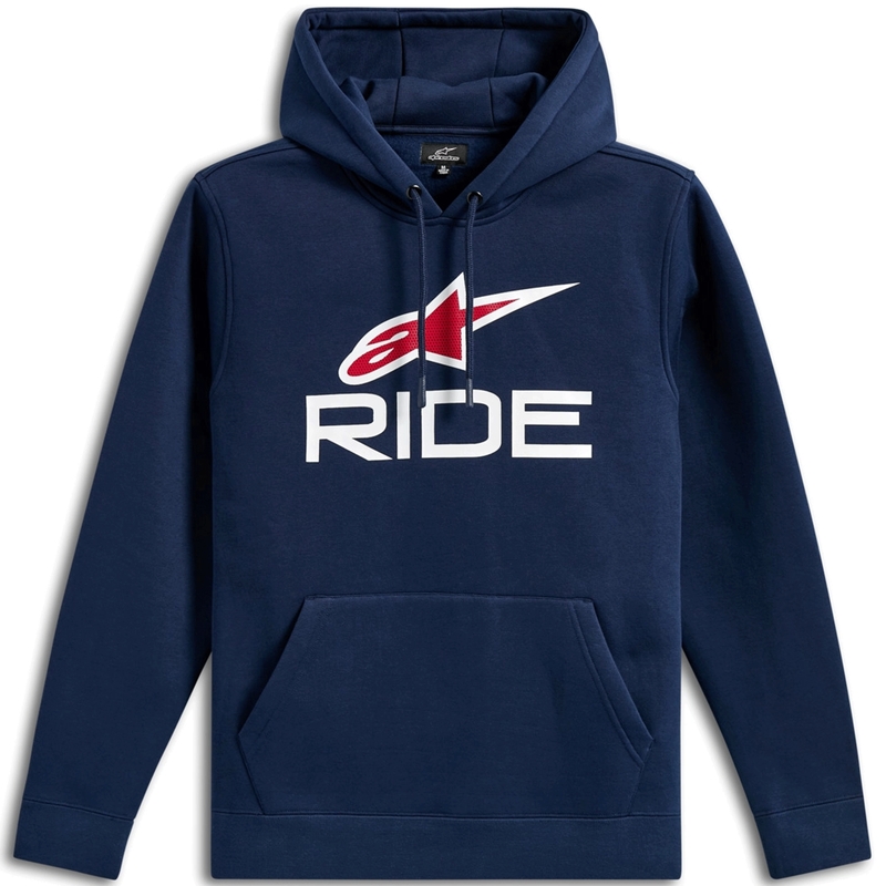 Alpinestars Ride Hoodie 3 blauw-wit-rood