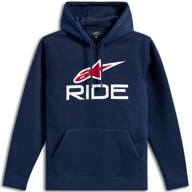 Alpinestars Ride Hoodie 3 blauw-wit-rood