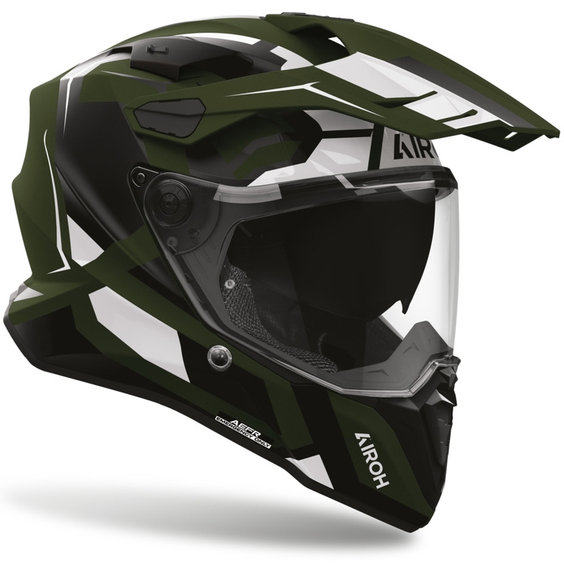 Airoh Commander 2 Polar integraal motorhelm matgroen
