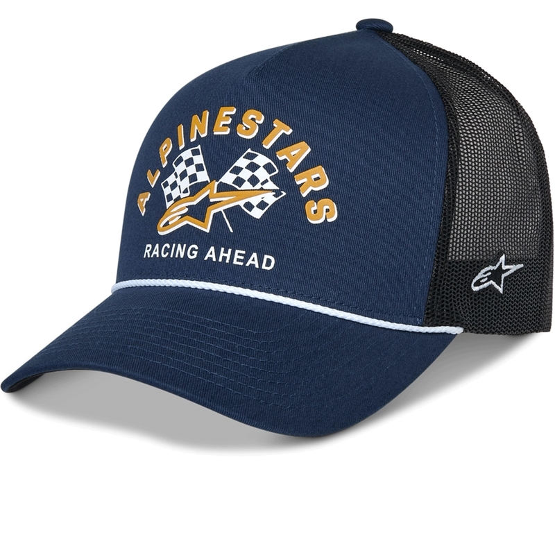 Alpinestars Finisher Trucker cap blauw-zwart